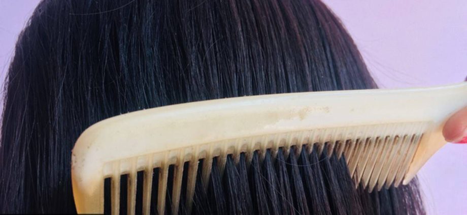 Practice: how to comb your hair correctly