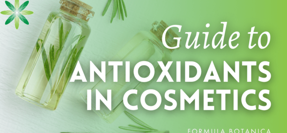 Quiz: What do you know about antioxidants in cosmetics