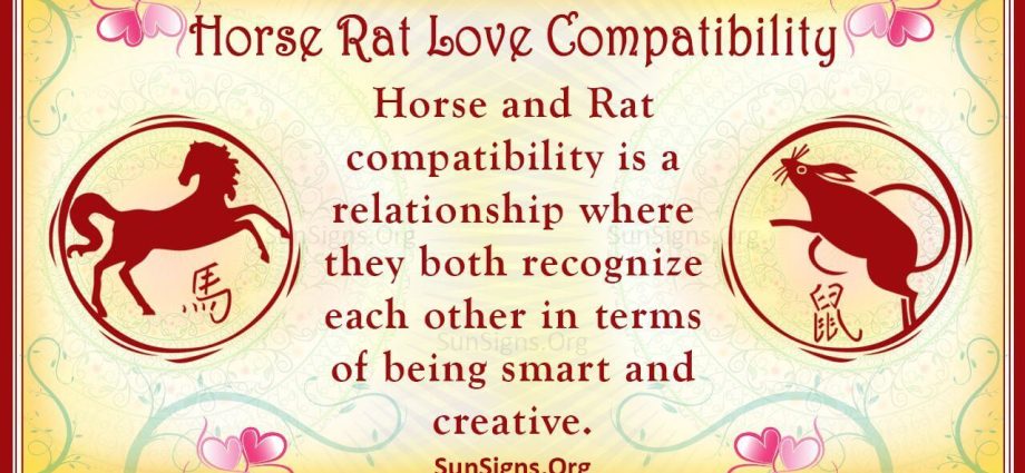 Kompatibilnost kineskog zodijaka štakora i konja