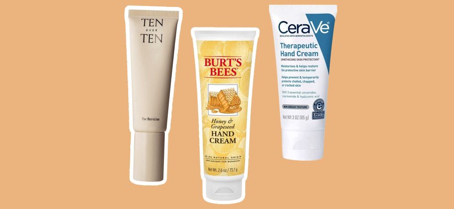 Rating of nourishing creams for hands and feet