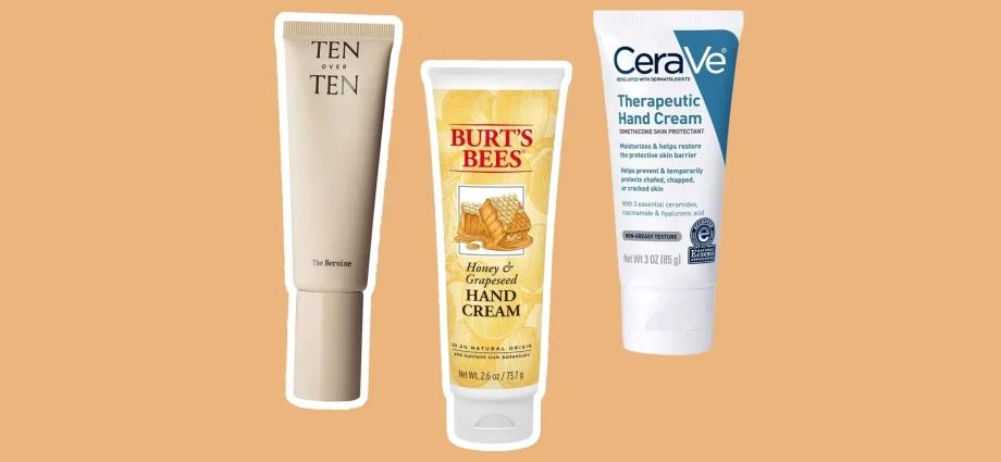 Rating of nourishing creams for hands and feet