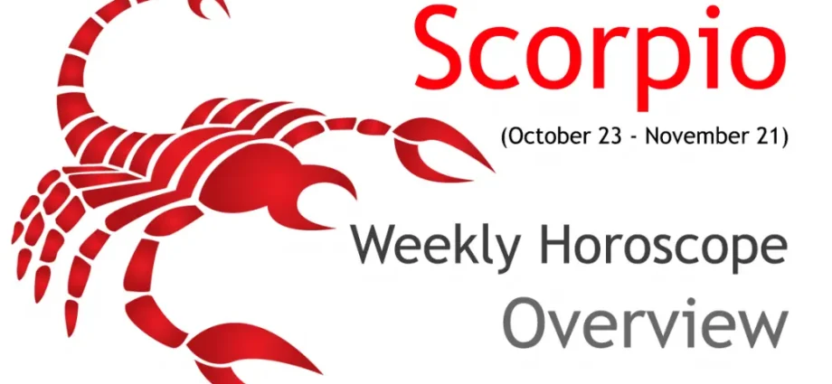 Scorpio &#8211; Weekly Horoscope for Scorpio