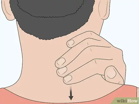 Self-massage of the neck