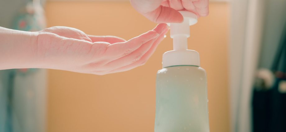 Soap, cream and sanitizer, or when you get away with it