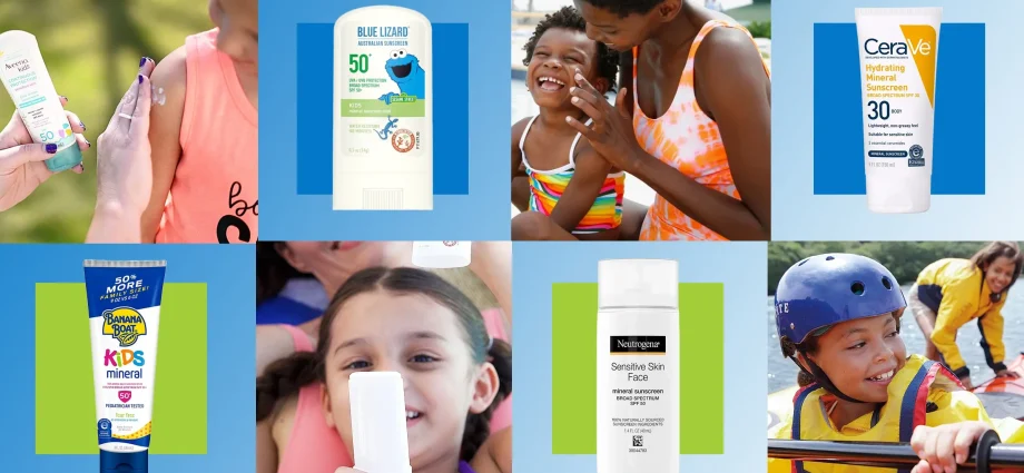 Sunscreen for children: application features