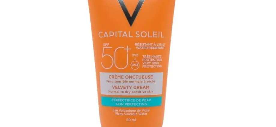 Sunscreen Vichy SPF 50 and 50+