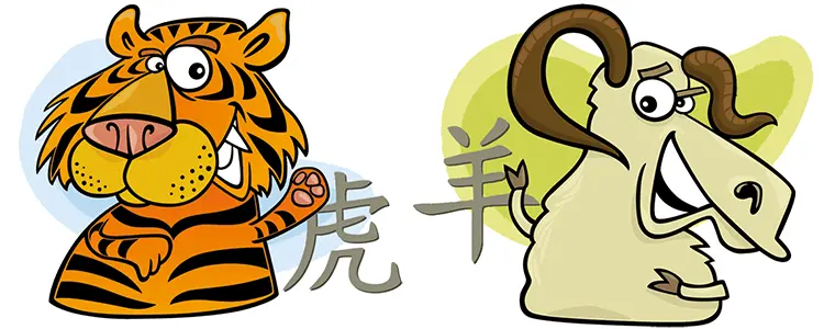 Tiger and Goat Chinese Zodiac Compatibility