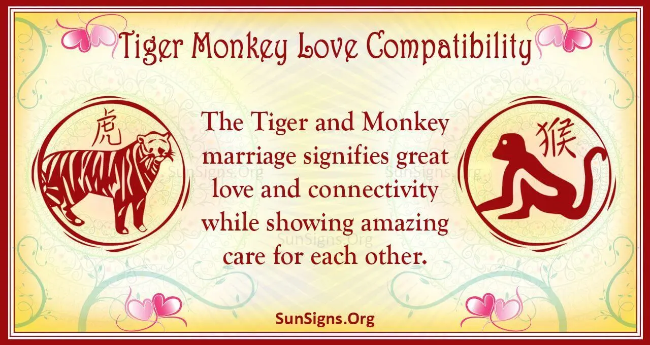 Tiger and Monkey Chinese Zodiac Compatibility