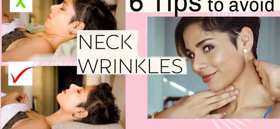 Time for yourself: how to remove wrinkles on the neckline