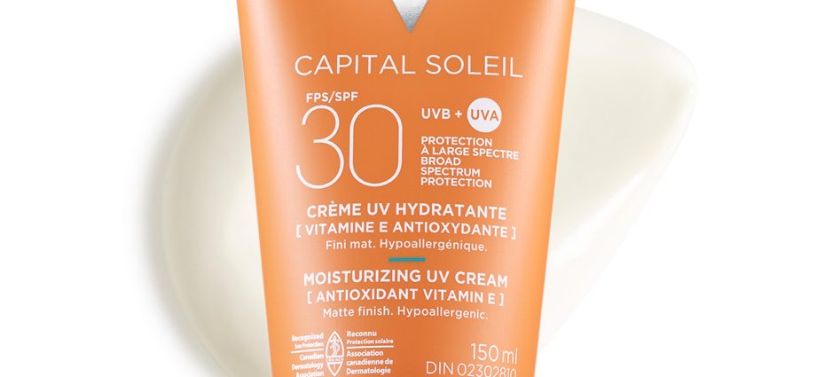 Vichy SPF 30 cream: product overview