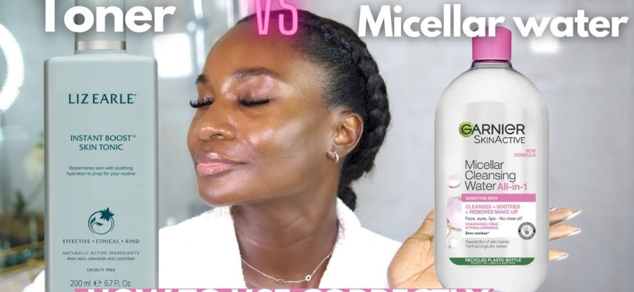 What is the difference between tonic and micellar water