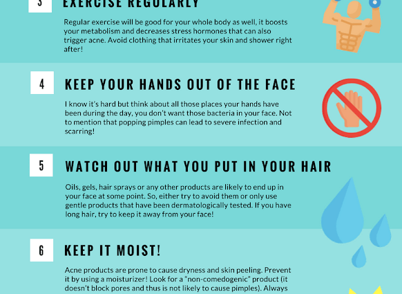 What to do to avoid acne