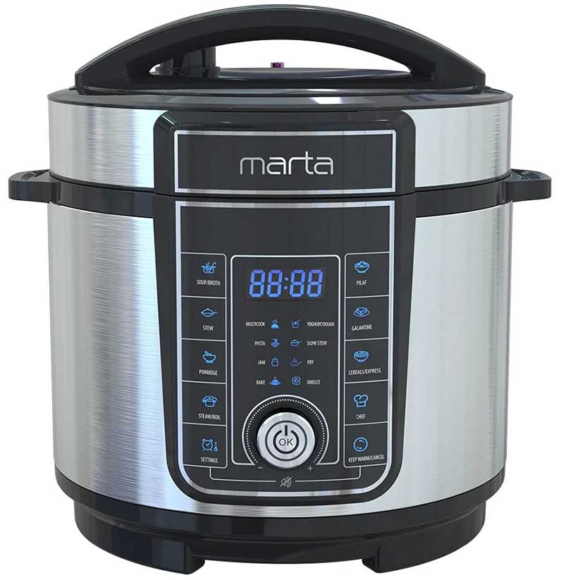 20 best multi-cookers-pressure cookers: rating of 2023 in terms of price and quality of cooking