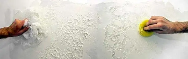 Applying decorative plaster with your own hands