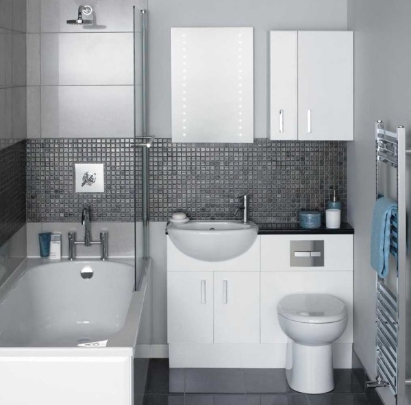 Bathroom design: combined, small, large, ergonomics, photo