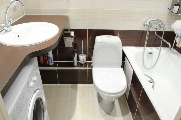 Bathroom design: combined, small, large, ergonomics, photo