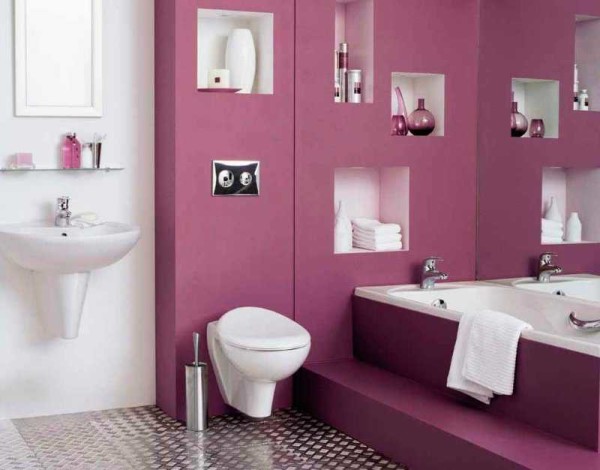 Bathroom design: combined, small, large, ergonomics, photo