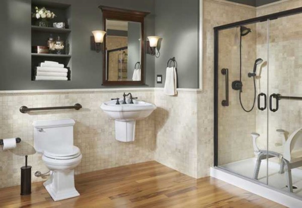 Bathroom design: combined, small, large, ergonomics, photo