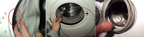 Branch pipes in the washing machine - how to clean and change