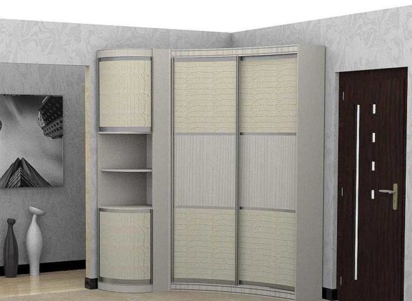 Corner wardrobe: types, sizes, layout, photos