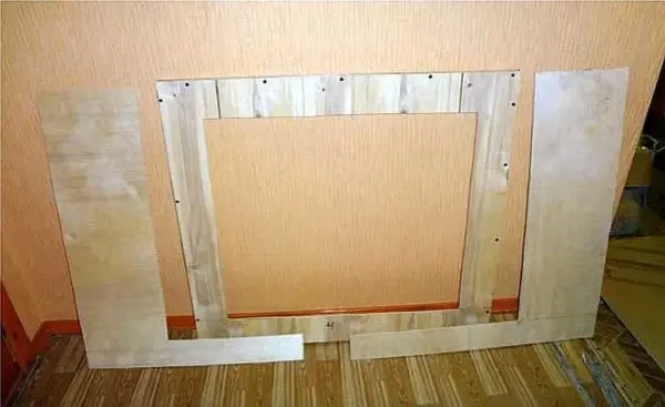 Decorative fireplace with own hands