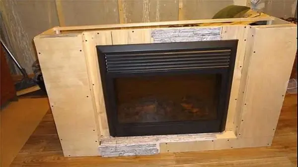 Decorative fireplace with own hands