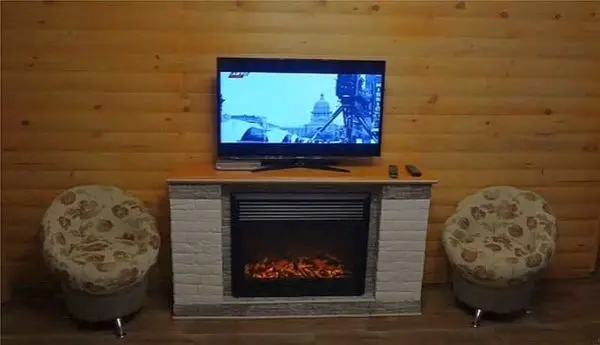 Decorative fireplace with own hands