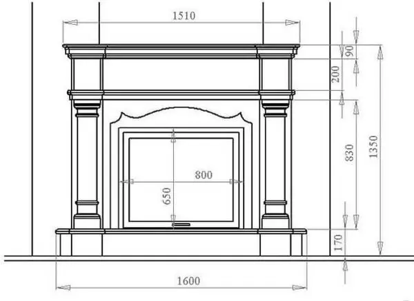 Decorative fireplace with own hands