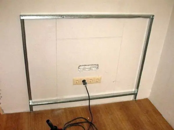 Decorative fireplace with own hands