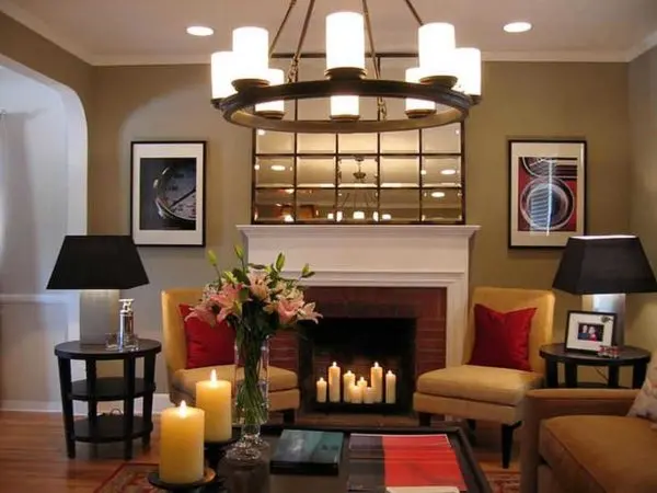 Decorative fireplace with own hands