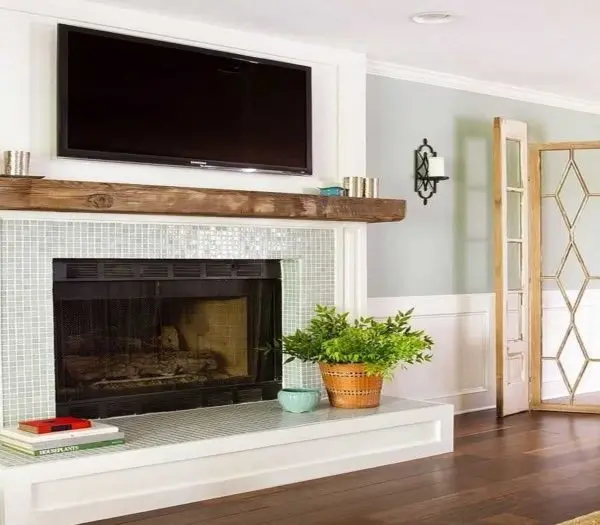 Decorative fireplace with own hands
