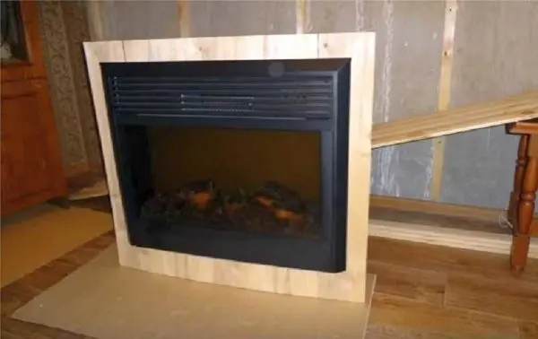 Decorative fireplace with own hands