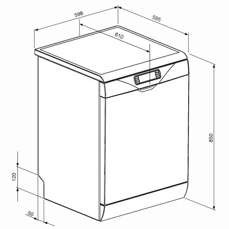 Dishwasher sizes: how they affect the choice and installation