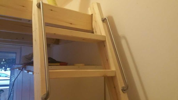 Do-it-yourself attic bed: photo reports, drawings