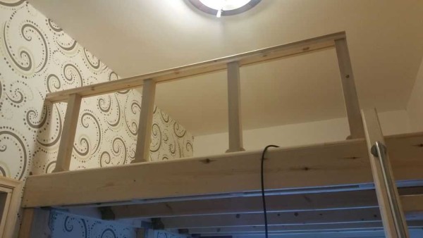 Do-it-yourself attic bed: photo reports, drawings