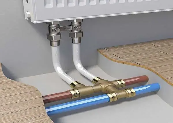 Do-it-yourself connection and installation of metal-plastic pipes