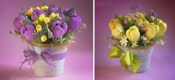 Do-it-yourself corrugated paper flowers: master classes, photos, videos