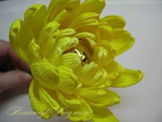 Do-it-yourself corrugated paper flowers: master classes, photos, videos