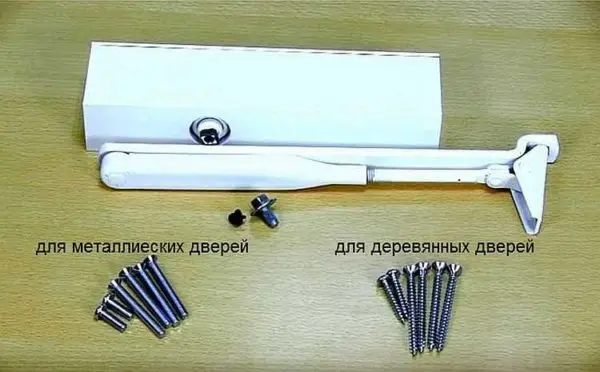 Do-it-yourself door closer installation, photo, video