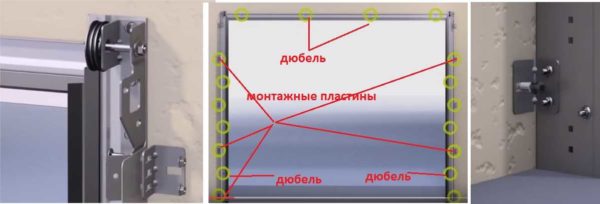 Do-it-yourself installation of sectional doors: measurements, preparation of the opening, installation