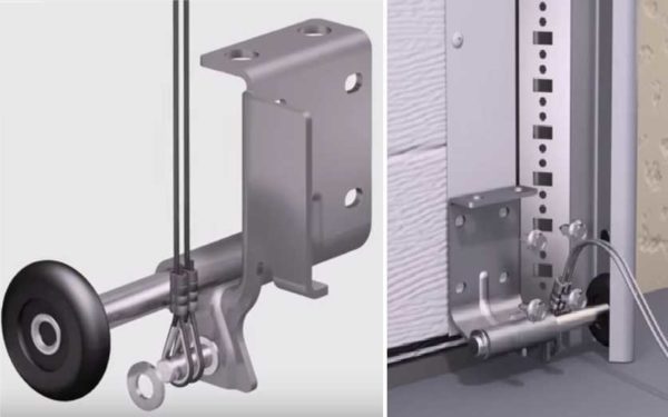 Do-it-yourself installation of sectional doors: measurements, preparation of the opening, installation