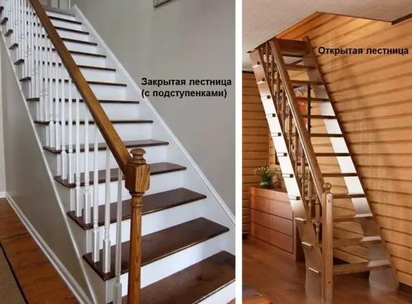 Do-it-yourself staircase to the second floor: spiral, mid-flight, on the rails, photo, video