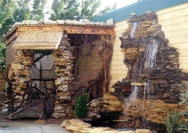 Do-it-yourself waterfall: for giving, garden, home