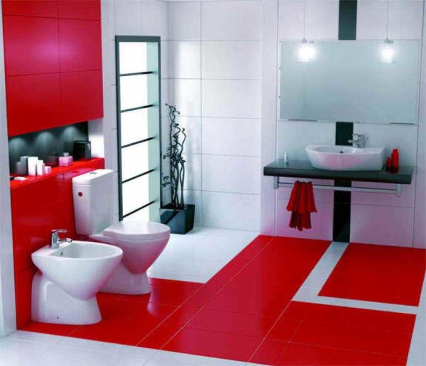 Finishing the bathroom with tiles: photo options, technology 