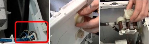 How to check and replace an inlet valve in a washing machine