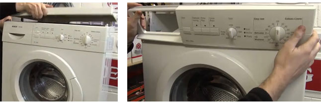 How to replace the heating element in a Bosch washing machine with your own hands