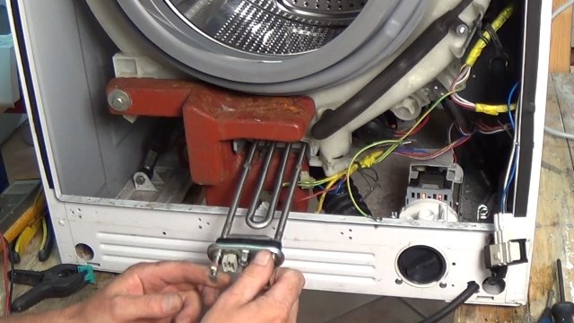 How to replace the heating element in a Samsung washing machine with your own hands