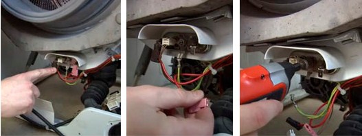 How to replace the heating element in the LG washing machine with your own hands