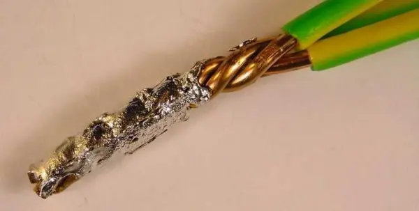 How to solder wires with a soldering iron: copper, aluminum