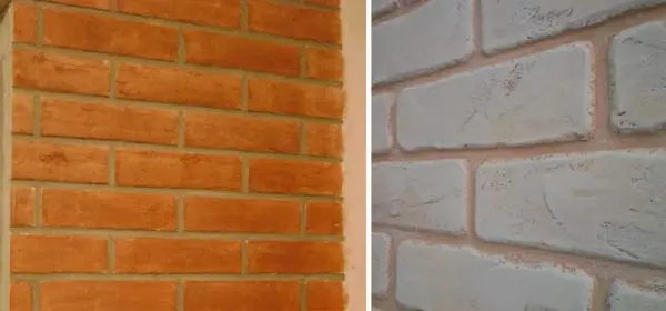 Imitation of a brick wall (masonry) with your own hands: 7 ways, photos and videos